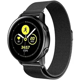 Ремінець Міланська Петля 22 mm Gear S3/S2 Чорний