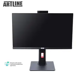 Моноблок Artline Home G43 23.8 FullHD IPS, Intel U5-225, 32 GB, 480 SSD, Intel HD, DOS (G43v62) - мініатюра 4