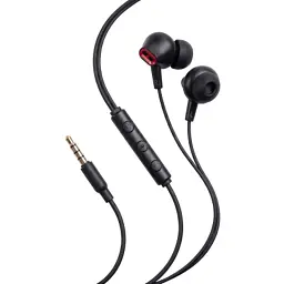 Навушники Vention Echo Lite 3.5mm In-Ear Wired Black (GBABAV) - мініатюра 2