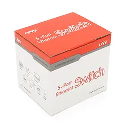 5-ти портовий Gigabit Ethernet комутатор ONV-H3005ES в чорному корпусі, 5*1000Мб портів, 12В 1Ач, 87.7×55×23.9 мм - мініатюра 4