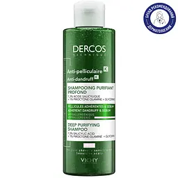 Шампунь-скраб Vichy Dercos Micro Peel для глибокого очищення шкіри голови та волосся проти стійкої лупи та надлишку себуму 250 мл - мініатюра 2