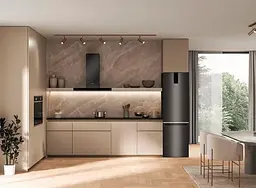 Холодильник Whirlpool 201x59.5х66.3 холодильне відділення 251 л морозильне відділення 97 л 2 двері А+++ NF дисплей зона нульова чорний (W9931AKS) - мініатюра 2