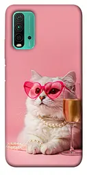 Чохол Demsky Pinky cat для Xiaomi Redmi Note 9 4G / Redmi 9 Power / Redmi 9T