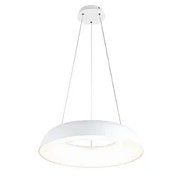 Люстра стельова LED Levistella 797MD6018 (480) WH, 70W, 480 мм, пульт, білий, сучасний стиль для дому - мініатюра 3