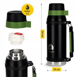 Термос Mountain Goat 2 л Black (P-5905973403832) - мініатюра 5