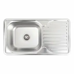 Кухонна мийка з нержавіючої сталі Platinum сатин 7642 (0,8/180 мм), R, Satin