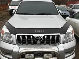 Дефлектор капота мухобойка Toyota Land Cruiser Prado 120 2003-2008 Євро Кріплення (Vip-Tuning) TYA24 - мініатюра 2