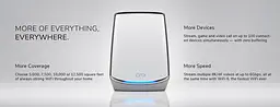 NETGEAR Система WiFi-Mesh Orbi RBK852 AX6000, 2мод, білий - мініатюра 6
