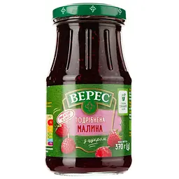 Варення Верес Малина з цукром, 370 г (27938)