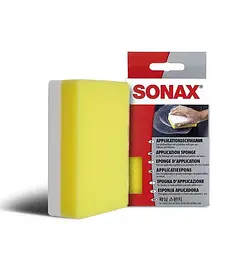 Губка для нанесення поліролей, восків, засобів догляду Sonax Application Sponge, Ø - 75 мм - мініатюра 4