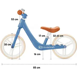 Біговел Kinderkraft Fly Plus блакитний (00-00304098) - мініатюра 11