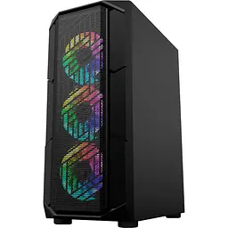Корпус 1stPlayer XF-BK-4F7 Black [134421] - мініатюра 2