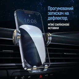 Універсальний автотримач ColorWay Grip Holder Black (CW-CHMH20-BK) - мініатюра 9