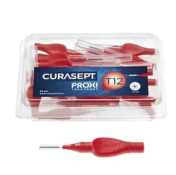 Міжзубний йоржик Curasept Proxi T12, ISO3 (1.2 мм, червоний), 25 шт
