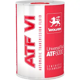 Олива трансмісійнa WOLVER FLUID ATF VI 6000 1л 4260360945182 - мініатюра 1