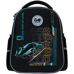 Рюкзак GoPack Education 165S Speed Zone Чорно-синій (GO26-165S-5) - мініатюра 3