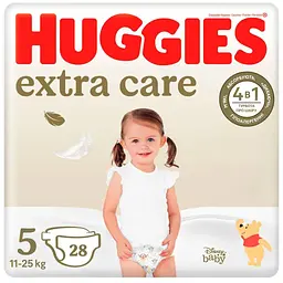 Підгузки Huggies Extra Care Size 5 (11-25 кг) 28 шт (5029053583150)