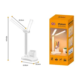 Настольная лампа DYXON MEGALIGHT 400 DOUBLE White (DXNLMGLGT400DW) - миниатюра 2