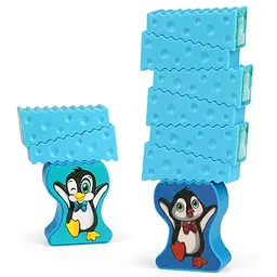 Настільна інтерактивна гра Ummi 707-B18 Penguin Ice-stacking Game Blue - мініатюра 3