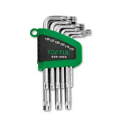 Ключі Г-подібні T10-T50 9од. (GAAL0913) Toptul hoz0007560