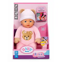 Інтерактивна лялька BABY BORN – РОЗІ (30 см) BABY born 840481