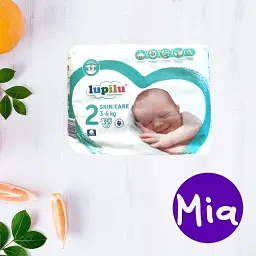 Підгузки Lupilu Skin Care 2 3-6кг 35шт