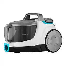 Пилосос Ardesto контейнерний біло-сріблястий 700 Вт (VC-I-C700W) - мініатюра 2