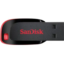 Накопичувач SanDisk Cruzer Blade 128GB USB 2.0 Black Red (SDCZ50-128G-B35)