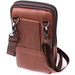 Чоловіча шкіряна сумка Vintage 10х17,5х3,5 см sum0024956 - мініатюра 2