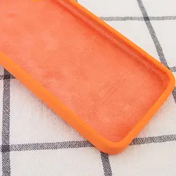 Чохол Silk Square Full Camera Protective (AA) NO LOGO для Apple iPhone 11 (6.1") Помаранчевий / Papaya - мініатюра 3