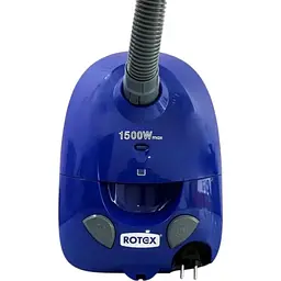 Пилосос Rotex RVB01-P Blue для сухого чищення будинку з мішком 1500 Вт Синій - мініатюра 3