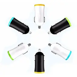 Автомобільний зарядний пристрій TOTO TZR-10 Car charger 1USB 2,1A White - мініатюра 4