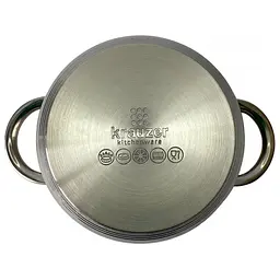 Каструля Krauzer Constant, зі скляною кришкою, 18 см, 2,6 л (78006) - мініатюра 2