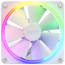Кулер до корпусу NZXT F120RGB Single (White) (RF-R12SF-W1)