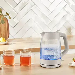 Tefal Електрочайник Tefal Morning Glass Kettle, 1.7л, скло, з підсвіткою, бежевий - мініатюра 10