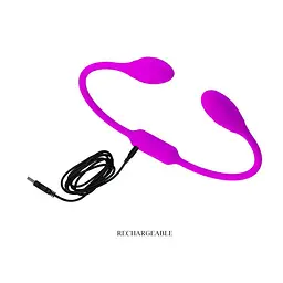Вібратор Pretty Love Dream Lovers Whip 65,5 см (фіолетовий) - мініатюра 7