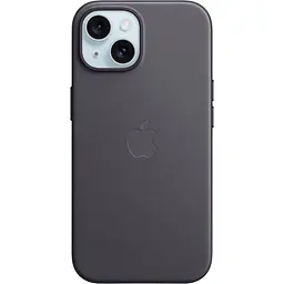 Чохол FineWoven Case with MagSafe для iPhone 15 Black AAA [94494]