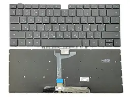 Клавіатура для Huawei MateBook D14, D15 (RU Black з підсвічуванням). Оригінал