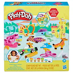  Набір для творчості Play-Doh з масою для ліплення Сафарі (F7213) - мініатюра 4