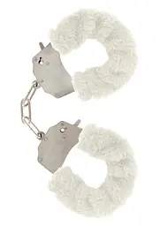 Наручники ToyJoy Furry Fun Cuffs (білий)