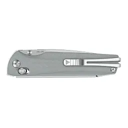 Ніж складаний туристичний SRM Terrier 258L-GK2 140Cr G10 92,6 мм сірий - мініатюра 7