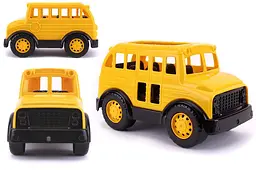 Іграшковий шкільний автобус пластиковий жовтий 7136 ТЕХНОК
