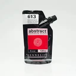 Акрилова фарба Sennelier Abstract, 120 мл, Кадмій червоний світлий відтінок (Cadmium Red Light Hue)