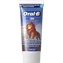 Зубна паста для дітей Oral-B Kids Король Лев від 6 місяців до 6 років 60 мл - мініатюра 2