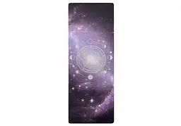 Килимок для йоги EasyFit Light VioletMoon (замша-каучук) (EF-1926-3) - мініатюра 2
