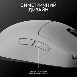 Миша Logitech G Pro 2 Lightspeed Wireless White (910-007302) [118109] - мініатюра 7
