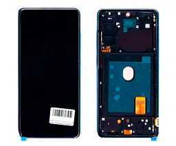 Дисплей Samsung G780 Galaxy S20 FE OLED (Small LCD) чорний + рамка