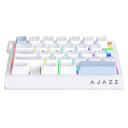 Ігрова дротова магнітна клавіатура Ajazz AK029 / Ice Island Switch / White - мініатюра 3