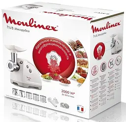 М`ясорубка Moulinex ME626T_XF2 (ME626132+XF410130) - мініатюра 10