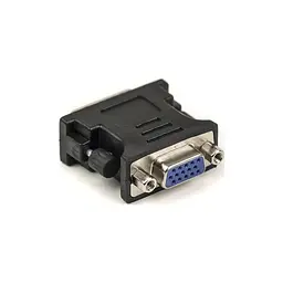 Перехідник VGA to DVI-I (24+5 pin) PowerPlant чорний (CA910892)